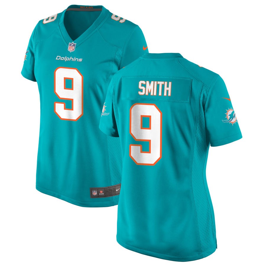 Jonnu Smith Women's Nike Aqua Miami Dolphins Custom Game Jersey