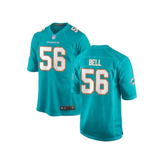 Quinton Bell Youth Nike Aqua Miami Dolphins 2018 Custom Game Jersey