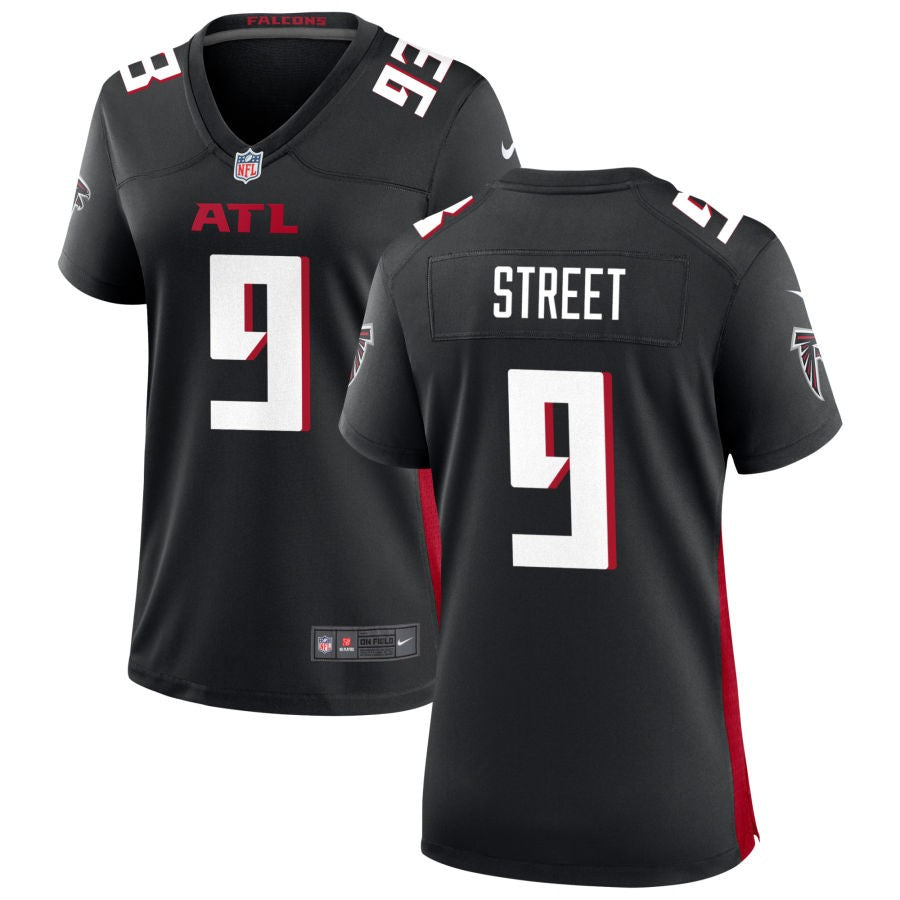 Kentavius Street Women's Nike Atlanta Falcons Black Custom Game Jersey