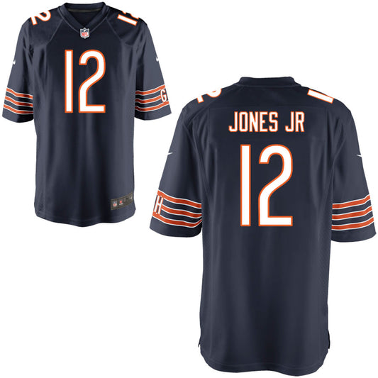 Velus Jones Jr Youth Nike Navy Chicago Bears Custom Game Jersey