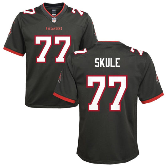 Justin Skule Youth Nike Pewter Tampa Bay Buccaneers Alternate Custom Game Jersey