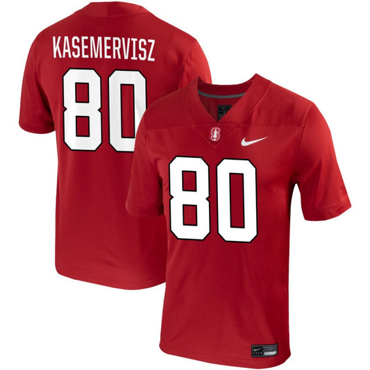 David Kasemervisz Men's Nike Cardinal Stanford Cardinal Pick-A-Player NIL Replica Football Jersey