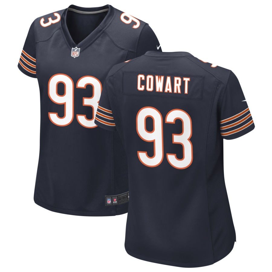 Byron Cowart Women's Nike Navy Chicago Bears Custom Game Jersey