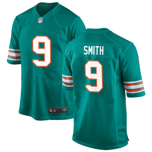 Jonnu Smith Men's Nike Aqua Miami Dolphins Alternate Custom Game Jersey