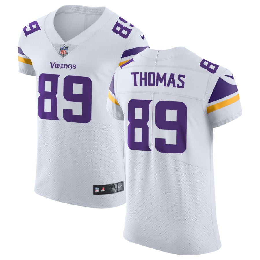 Thayer Thomas Men's Nike White Minnesota Vikings Vapor Untouchable Elite Custom Jersey