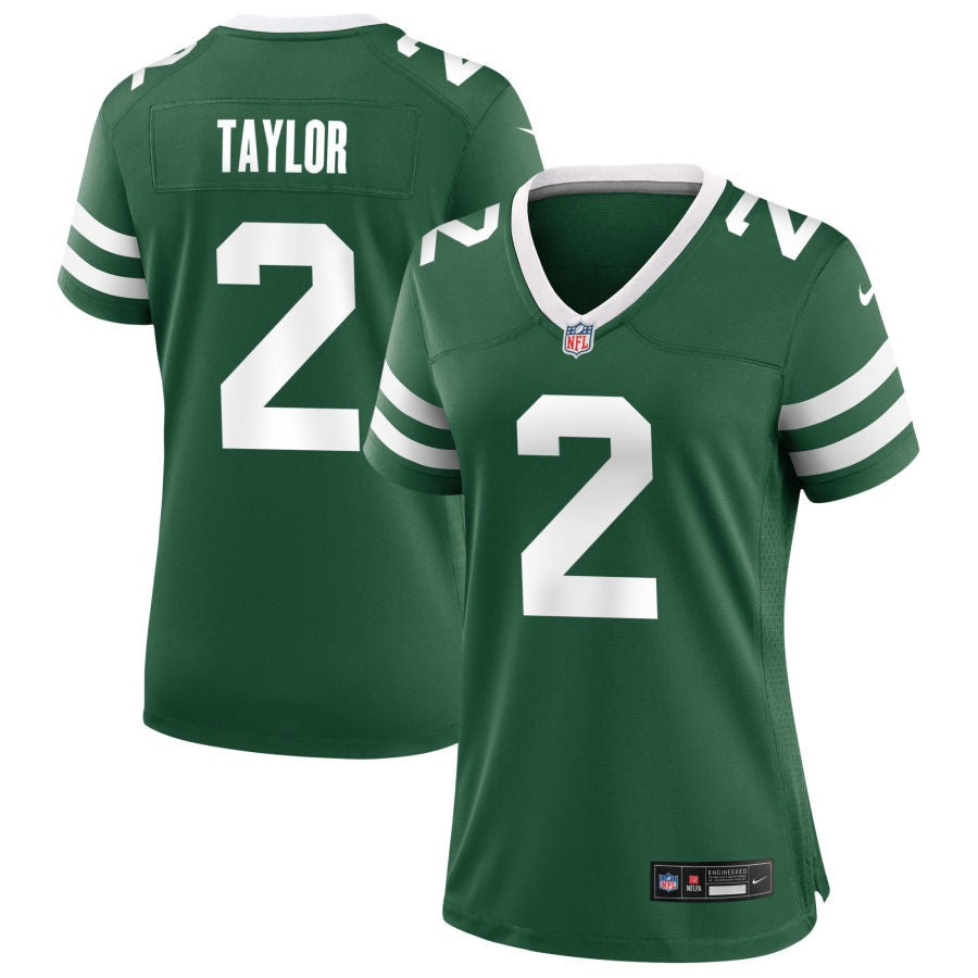 Tyrod Taylor Women's Nike  Legacy Green New York Jets Custom Game Jersey