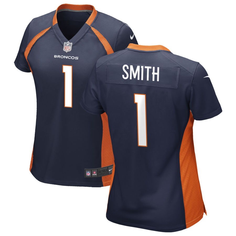 Tremon Smith Women's Nike Navy Denver Broncos Alternate Custom Game Jersey