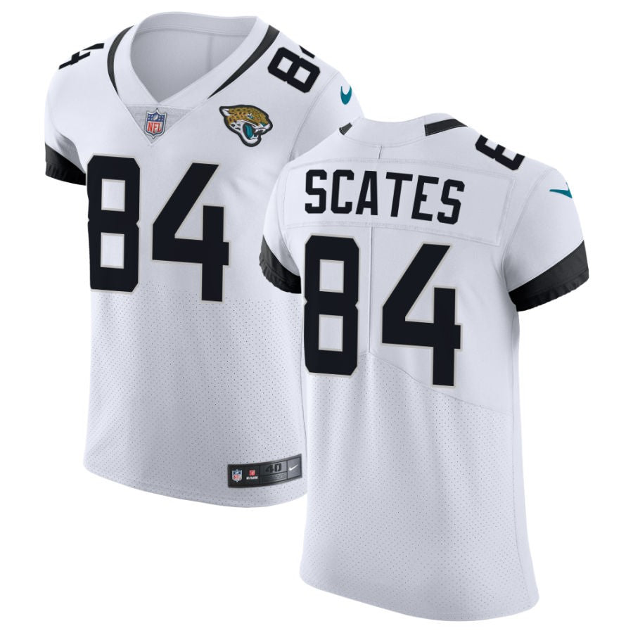 Joseph Scates Men's Nike White Jacksonville Jaguars Vapor Untouchable Elite Custom Jersey