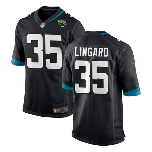 Lorenzo Lingard Youth Nike Black Jacksonville Jaguars Custom Team Color Game Jersey