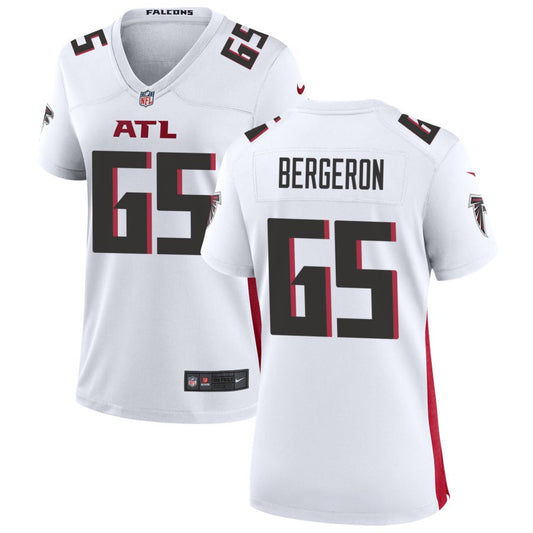 Matthew Bergeron Women's Nike Atlanta Falcons White Custom Game Jersey