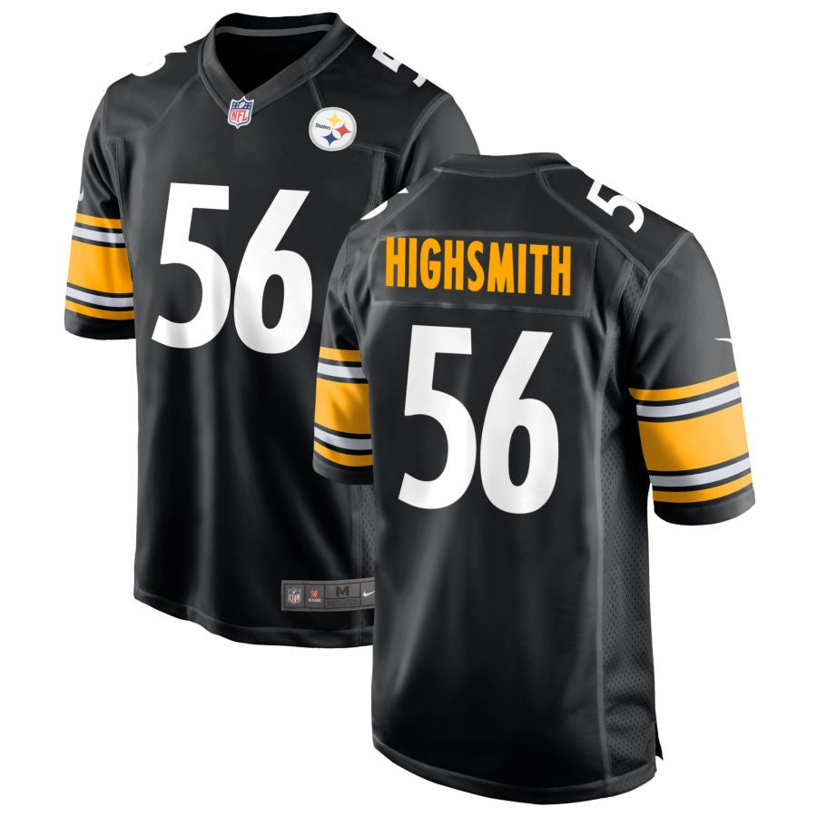 Alex Highsmith Men's Nike Black Pittsburgh Steelers Custom Game Jersey