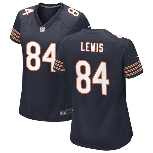 Marcedes Lewis Women's Nike Navy Chicago Bears Custom Game Jersey