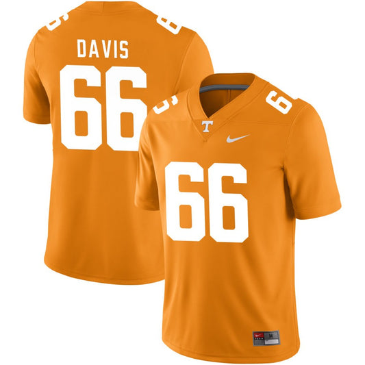 Dayne Davis Men's Nike White Tennessee Volunteers Pick-A-Player NIL Replica Football Jersey