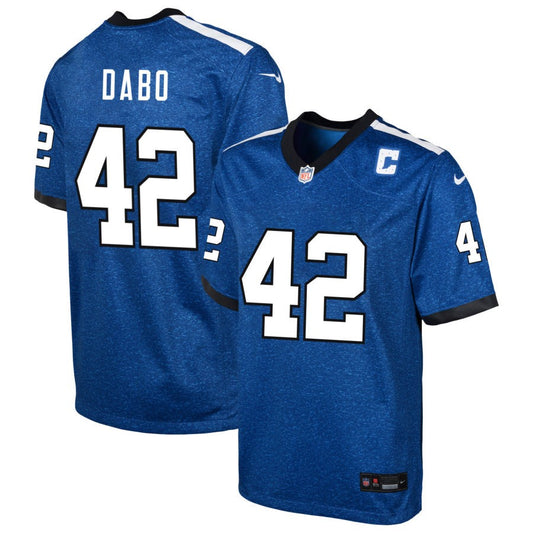 Marcel Dabo Youth Nike  Blue Indianapolis Colts Indiana Nights Alternate Custom Game Jersey