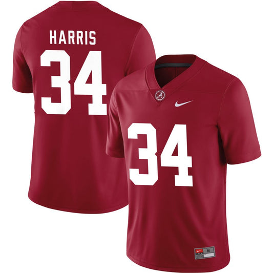 Damien Harris Men's Nike Crimson Alabama Crimson Tide NFL Alumni Pick-A-Player Game Jersey