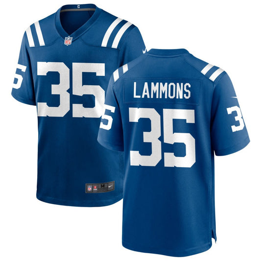 Chris Lammons Men's Nike Indianapolis Colts Royal Custom Game Jersey