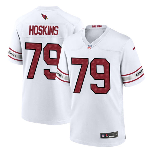 Phil Hoskins Men's Nike White Arizona Cardinals Custom Game Jersey