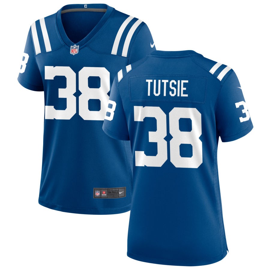 Michael Tutsie Women's Nike Indianapolis Colts Royal Custom Game Jersey