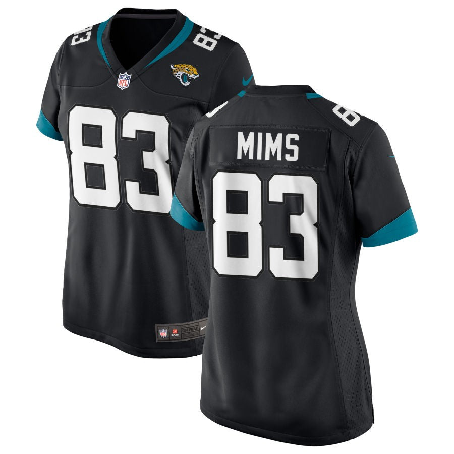 Denzel Mims Women's Nike Black Jacksonville Jaguars Custom Jersey