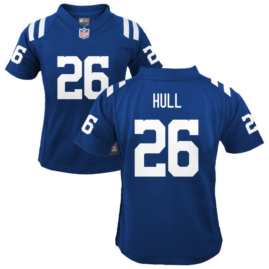 Evan Hull Youth Nike Indianapolis Colts Royal Custom Game Jersey