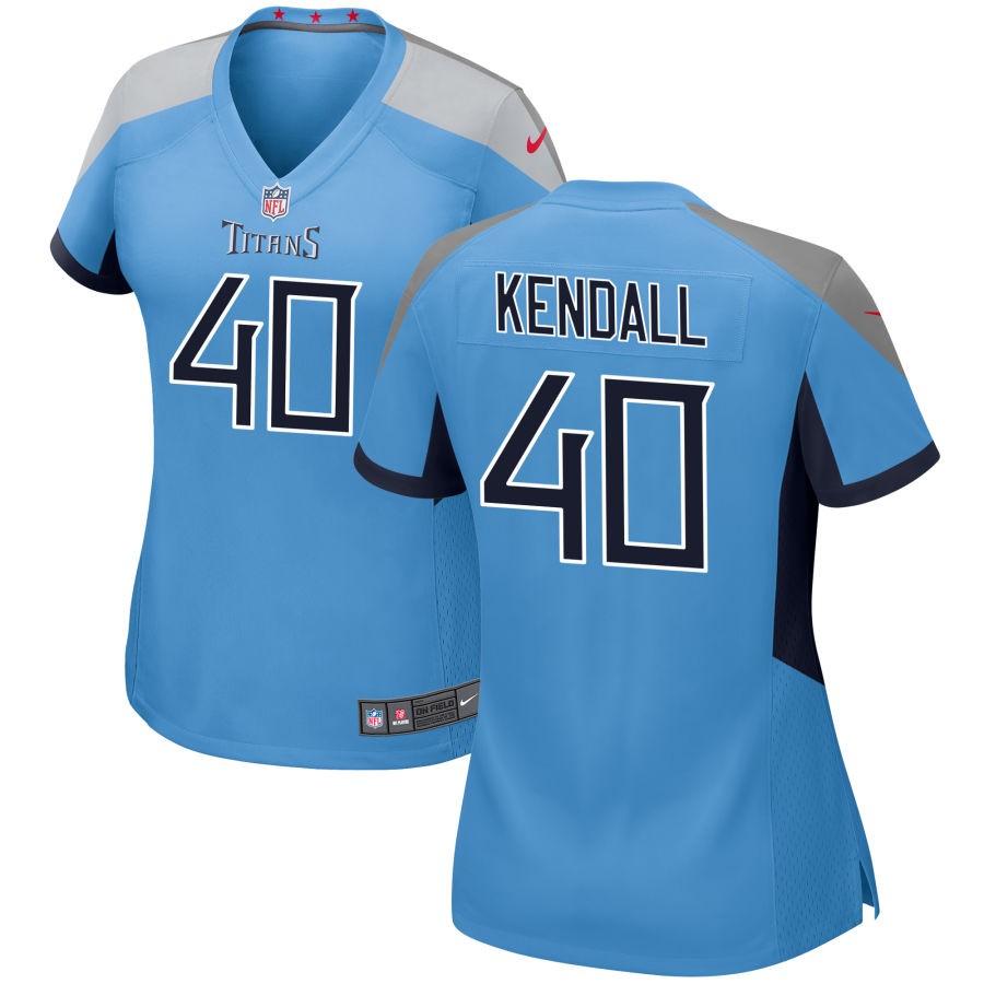 Anthony Kendall Women's Nike Light Blue Tennessee Titans Alternate Custom Game Jersey