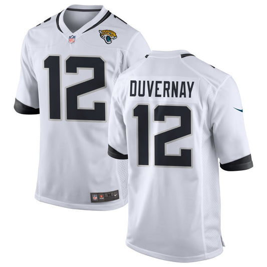 Devin Duvernay Men's Nike White Jacksonville Jaguars Custom Game Jersey