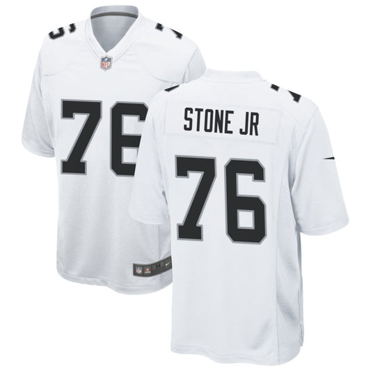 Ron Stone Jr Men's Nike White Las Vegas Raiders Custom Game Jersey