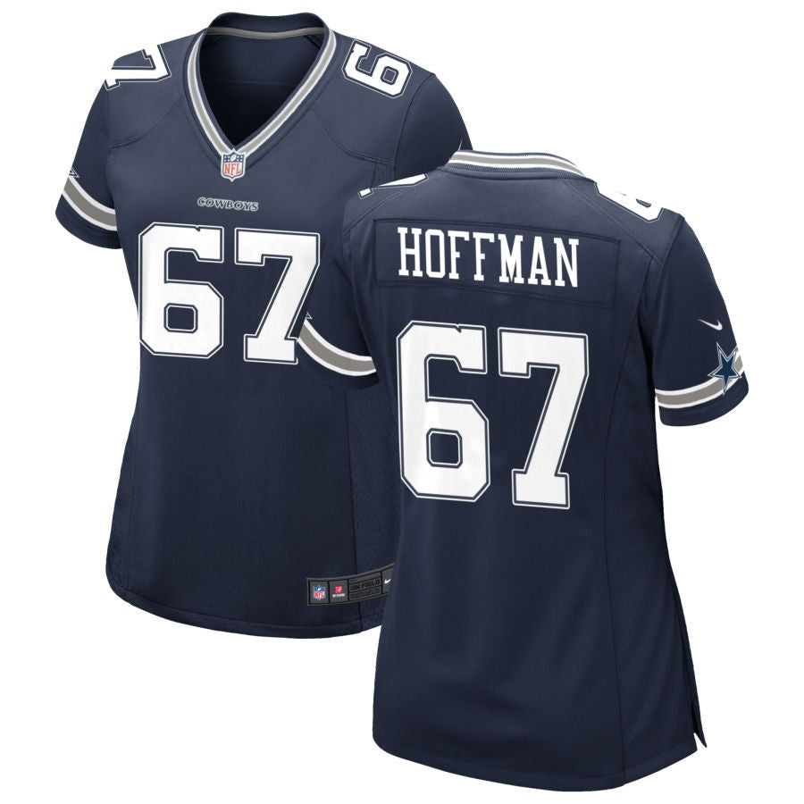 Brock Hoffman Women's Nike Navy Dallas Cowboys Custom Game Jersey