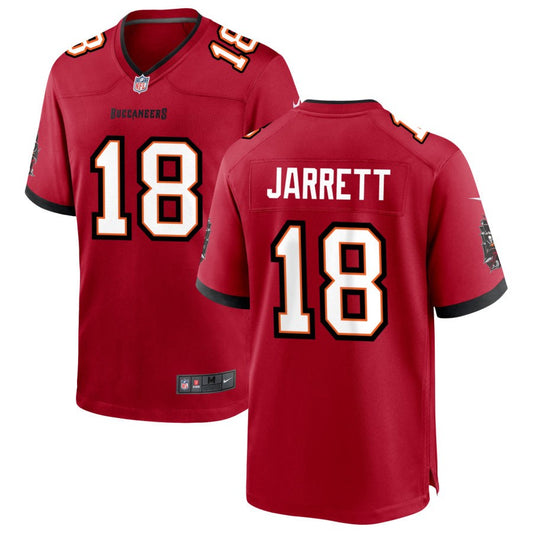 Rakim Jarrett Men's Nike Tampa Bay Buccaneers Red Custom Game Jersey