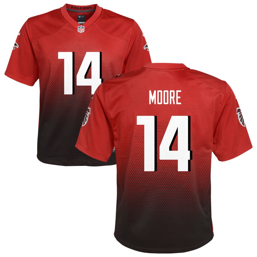 Rondale Moore Youth Nike Red Atlanta Falcons Alternate Custom Game Jersey