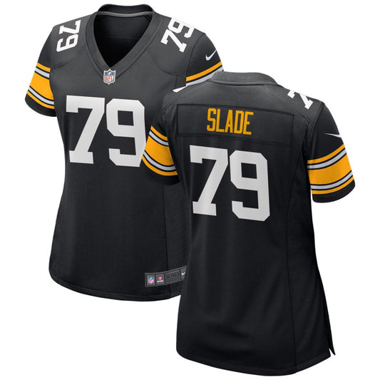 Jacob Slade Women's Nike Black Pittsburgh Steelers Alternate Custom Game Jersey