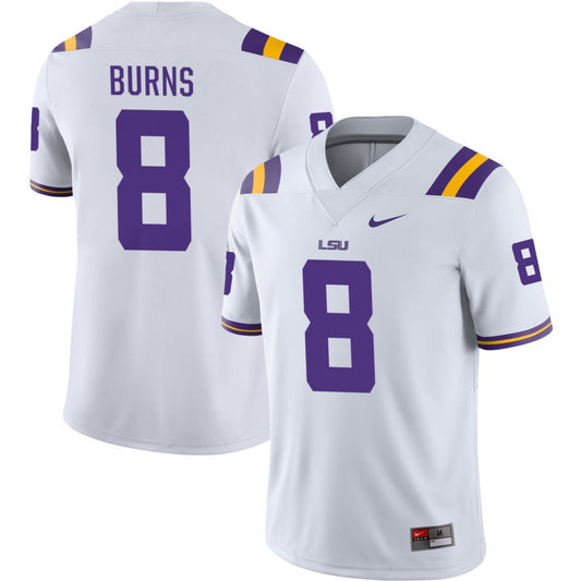 Major Burns Men's Nike White LSU Tigers Pick-A-Player NIL Replica Football Jersey