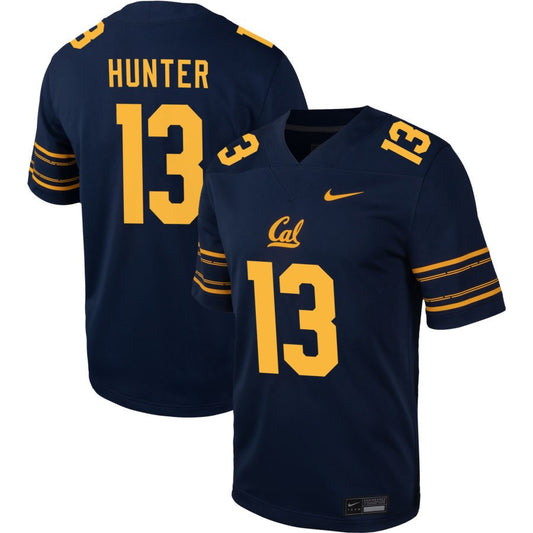 Nyziah Hunter Men's Nike  Navy Cal Bears Pick-A-Player NIL Football Game Jersey