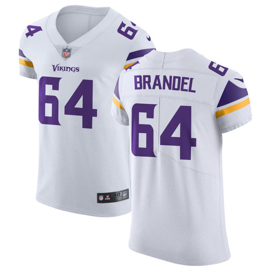 Blake Brandel Men's Nike White Minnesota Vikings Vapor Untouchable Elite Custom Jersey