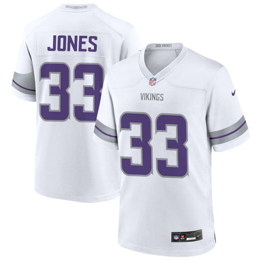 Aaron Jones Men's Nike White Minnesota Vikings Alternate Custom Game Jersey