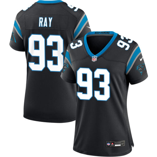 LaBryan Ray Women's Nike Black Carolina Panthers Custom Game Jersey