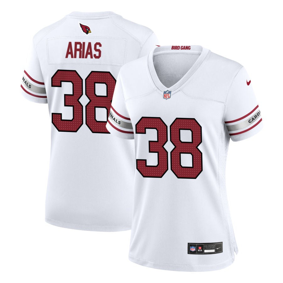 Daniel Arias Women's Nike White Arizona Cardinals Custom Game Jersey