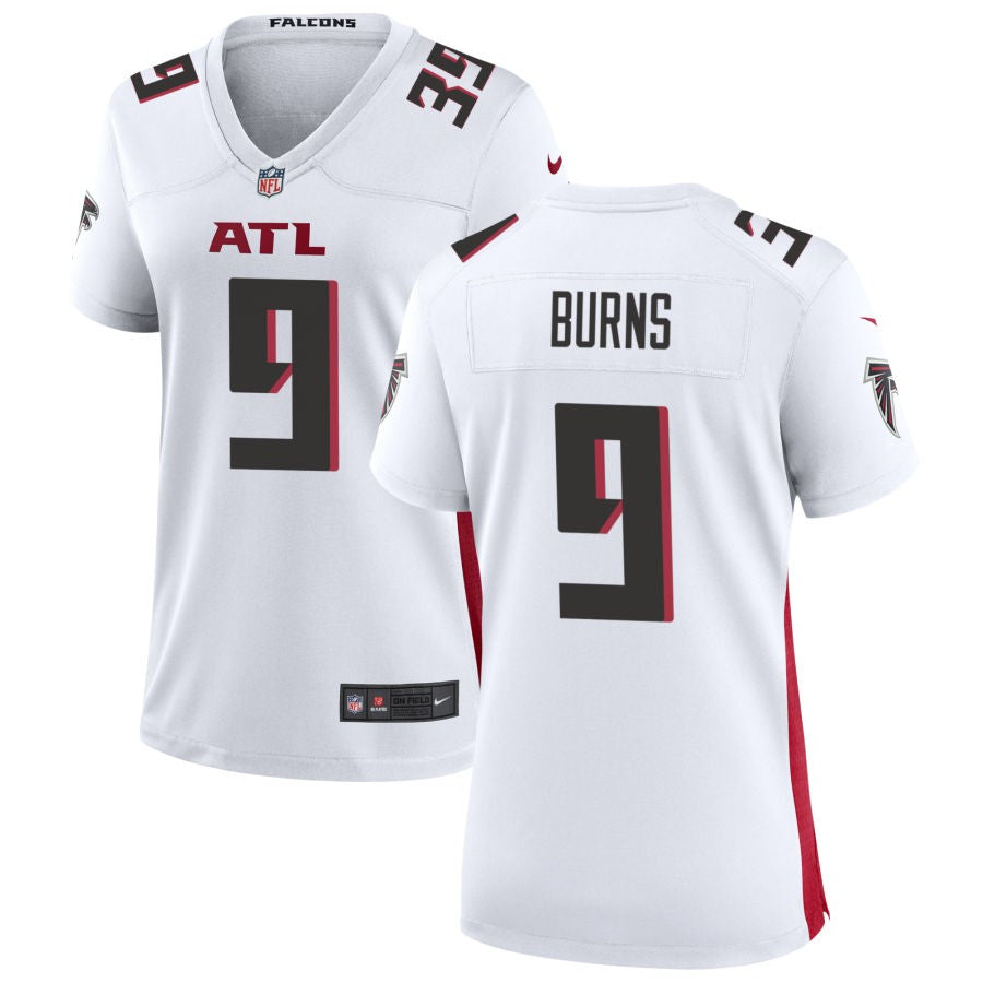 Robert Burns Women's Nike Atlanta Falcons White Custom Game Jersey