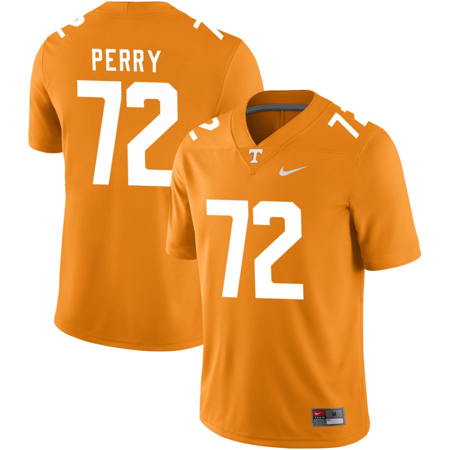 Jesse Perry Men's Nike White Tennessee Volunteers Pick-A-Player NIL Replica Football Jersey