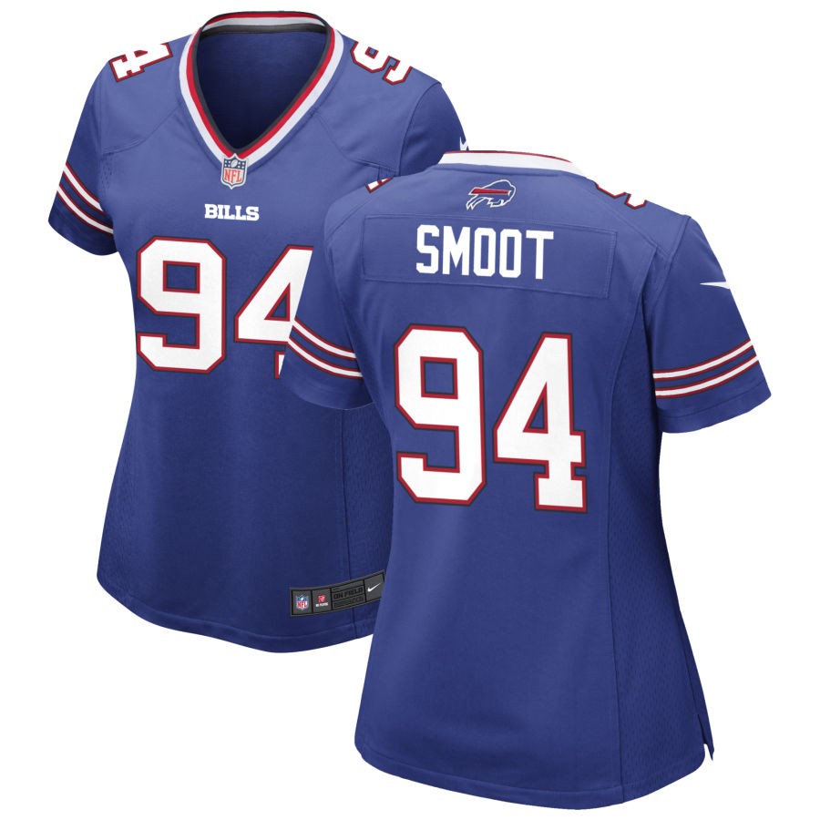 Dawuane Smoot Women's Nike Royal Buffalo Bills Custom Game Jersey