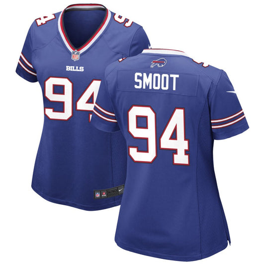 Dawuane Smoot Women's Nike Royal Buffalo Bills Custom Game Jersey