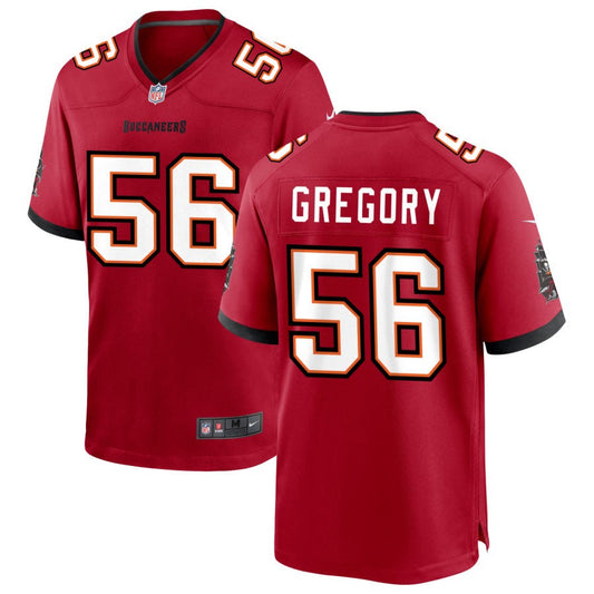 Randy Gregory Youth Nike Tampa Bay Buccaneers Red Custom Game Jersey