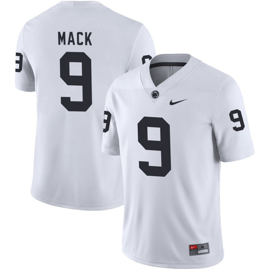 King Mack Men's Nike White Penn State Nittany Lions Pick-A-Player NIL Replica Football Jersey