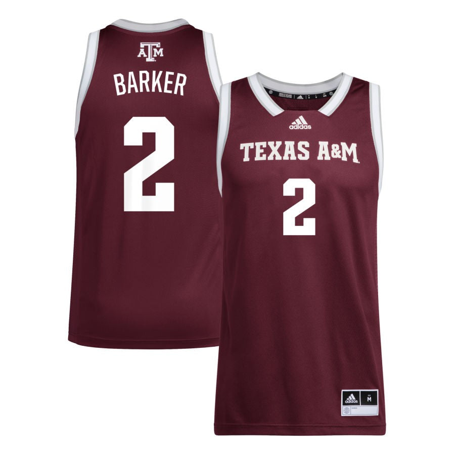 Janiah Barker Unisex adidas Maroon Texas A&M Aggies Pick-A-Player NIL Women's Basketball Jersey