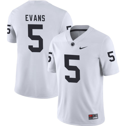 Omari Evans Men's Nike White Penn State Nittany Lions Pick-A-Player NIL Replica Football Jersey