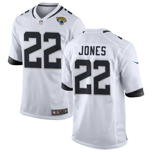 Jarrian Jones Men's Nike White Jacksonville Jaguars Custom Game Jersey