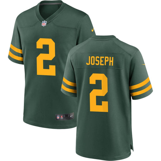 Greg Joseph Men's Nike Green Green Bay Packers Alternate Custom Jersey