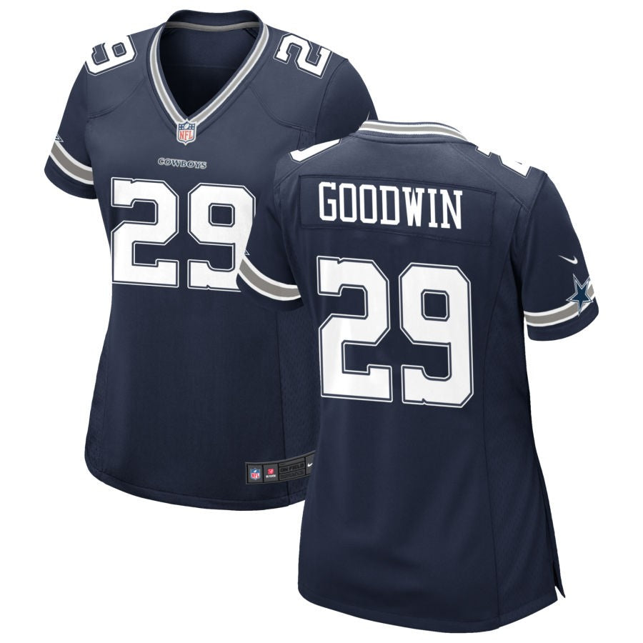 C.J. Goodwin Women's Nike Navy Dallas Cowboys Custom Game Jersey