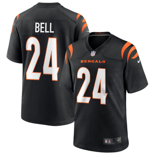 Vonn Bell Men's Nike Black Cincinnati Bengals Game Custom Jersey