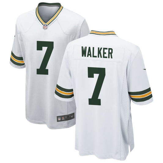 Quay Walker Men's Nike White Green Bay Packers Custom Game Jersey